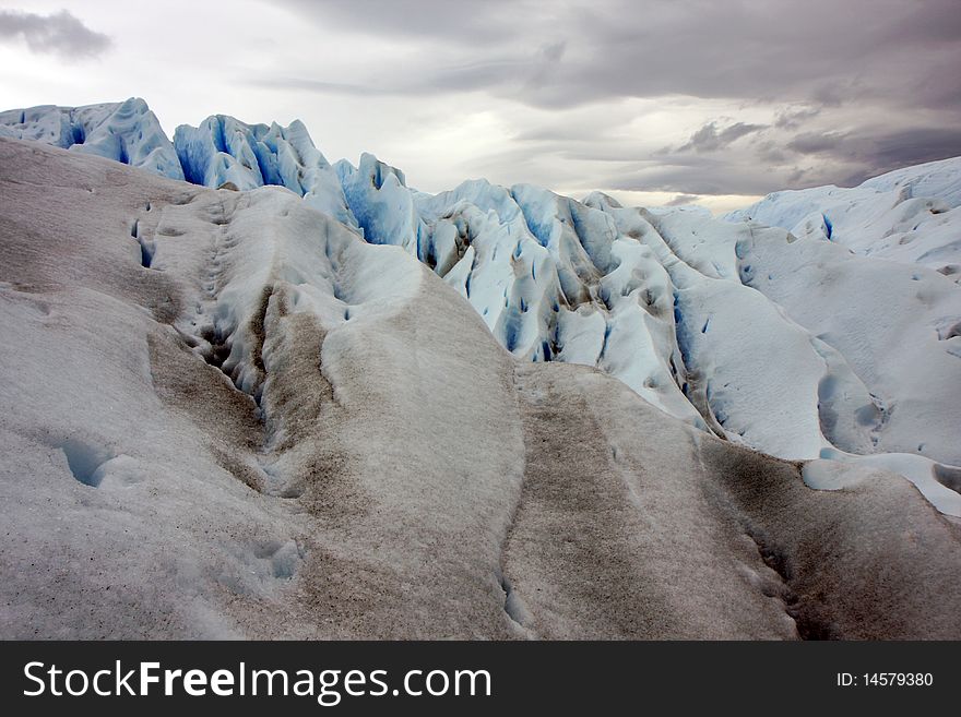 Glacier Perito Moreno ice