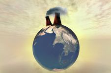 Globe Illustration 3d Royalty Free Stock Images Globe Illustration 3d Royalty Free Stock Images