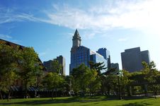 Boston Custom House Royalty Free Stock Photo Boston Custom House Royalty Free Stock Photo