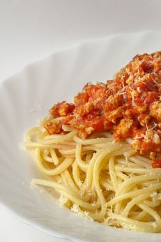 Spaghetti A La Bolognese Stock Photography Spaghetti A La Bolognese Stock Photography