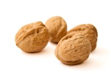 Walnuts Royalty Free Stock Image Walnuts Royalty Free Stock Image