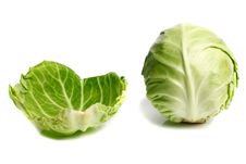 Cabbage And Leaf Stock Photography Cabbage And Leaf Stock Photography