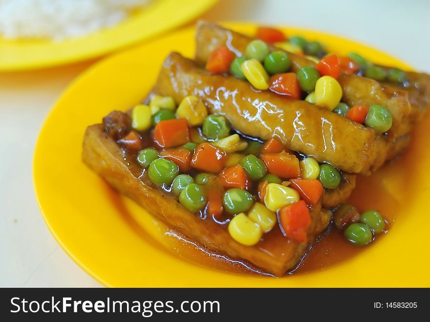 Chinese Bean Curd Delicacy Free Stock Images And Photos 14583205