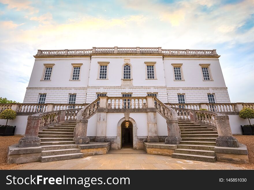 The Queen`s House Museum In London, UK