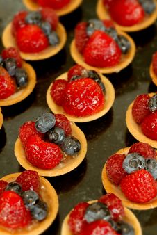 Strawberry And Blueberry Tart Royalty Free Stock Photo Strawberry And Blueberry Tart Royalty Free Stock Photo