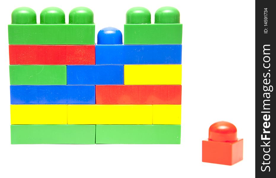 Colorful building blocks