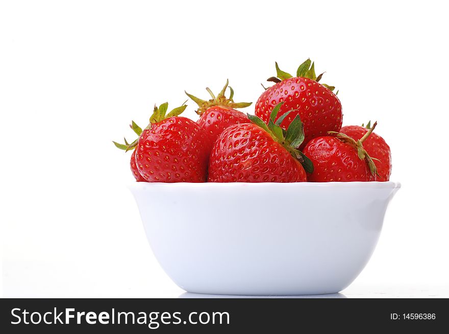 Fresh strawberry high resolution image