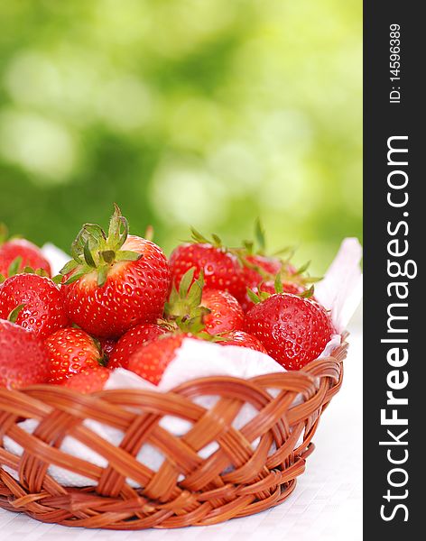 Fresh strawberries high resolution image. Fresh strawberries high resolution image