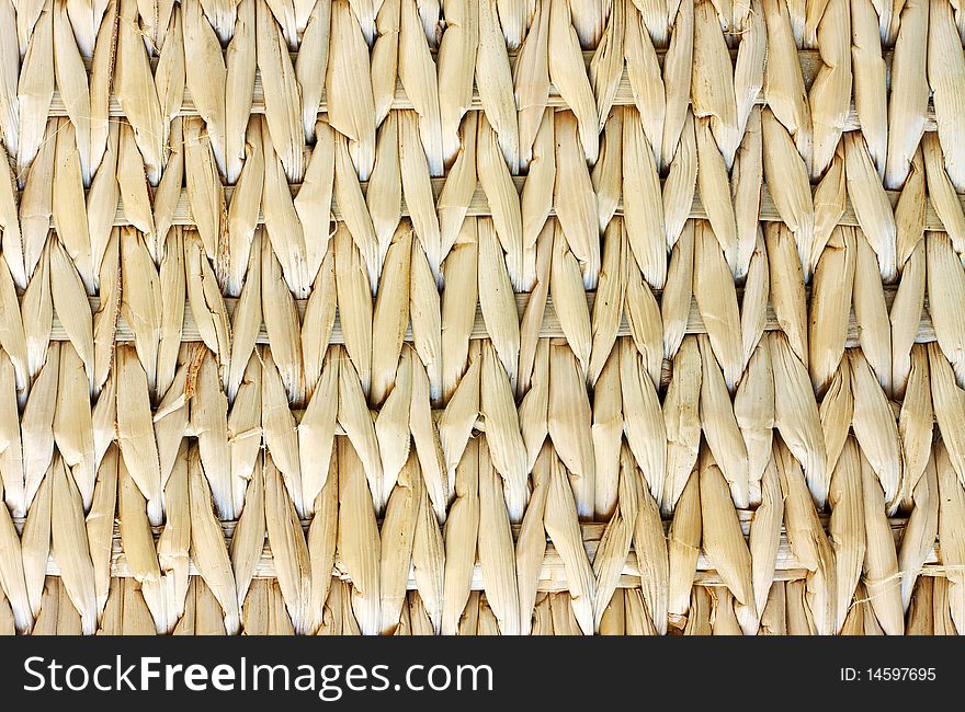 A light cane basket texture or background