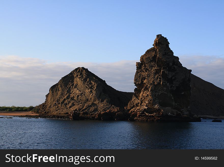 Volcanic Rocks In Galapagos