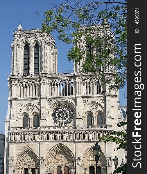 Notre-Dame basilica in Paris