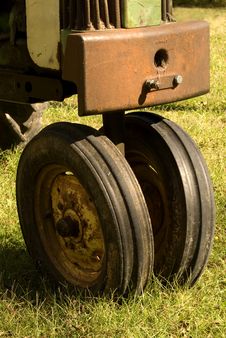 Antique Tractor Wheels Royalty Free Stock Photos Antique Tractor Wheels Royalty Free Stock Photos