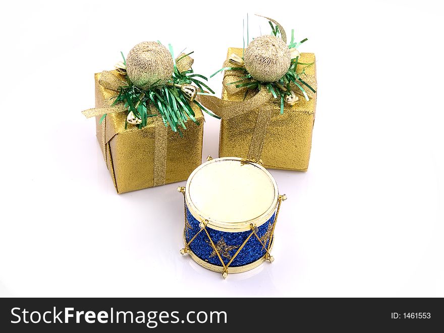 Giftbox And Drum