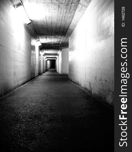 Just an underpass. I like BW contrast.