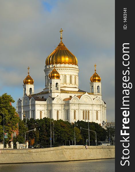 Christian temple in Moscow. Nikon D200