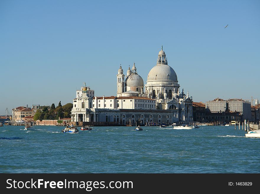 Le Zitelle church in Venice, Italy