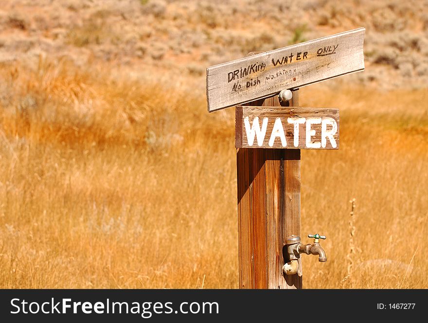 Campground Water Faucet
