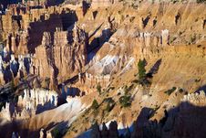 Landscape In Bryce Canyon With Stone Forma Royalty Free Stock Photography Landscape In Bryce Canyon With Stone Forma Royalty Free Stock Photography