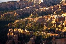 Landscape In Bryce Canyon With Stone Forma Royalty Free Stock Image Landscape In Bryce Canyon With Stone Forma Royalty Free Stock Image