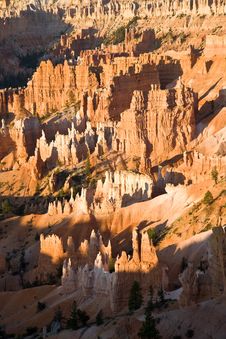 Bryce Canyon With Stone Formation Royalty Free Stock Image Bryce Canyon With Stone Formation Royalty Free Stock Image