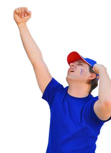 Free France Fan Stock Image - 14602081