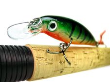 Fishing Bait A Wobbler Royalty Free Stock Photography Fishing Bait A Wobbler Royalty Free Stock Photography
