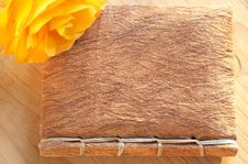 Yellow Rose On A Book Royalty Free Stock Photo Yellow Rose On A Book Royalty Free Stock Photo