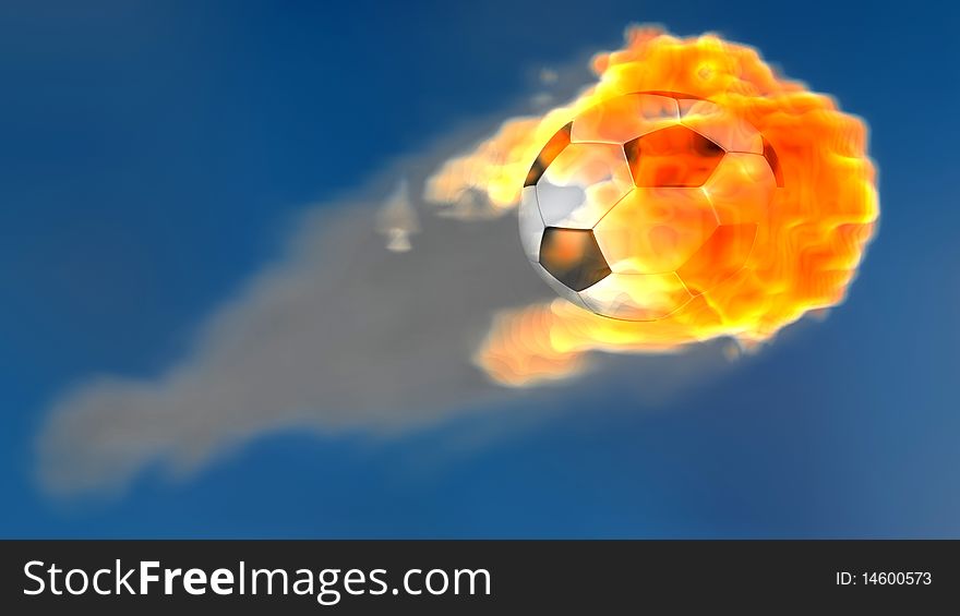 Futbol / Soccer Hot shoot in the air
