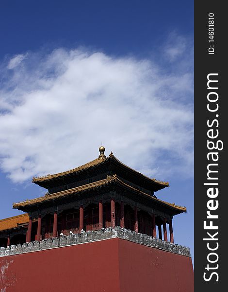 Someplace at forbidden palace, Beijing