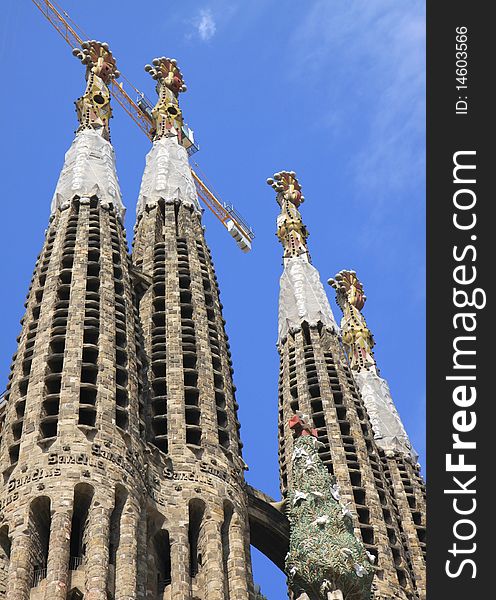 Detail of the Towers.
Barcelona, Spain. Detail of the Towers.
Barcelona, Spain.