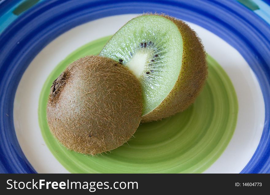 Kiwi On A Plate