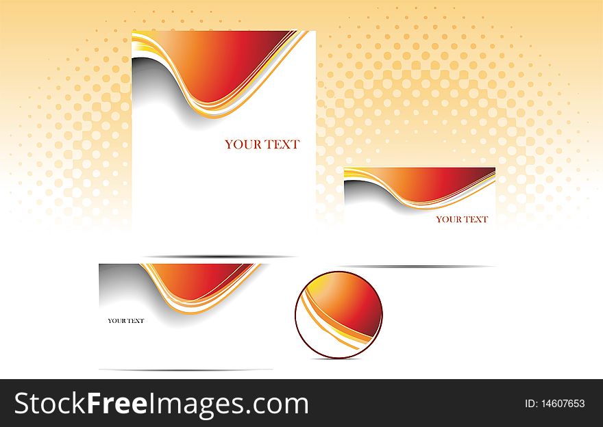 Business style templates this type more templates Vector illustration