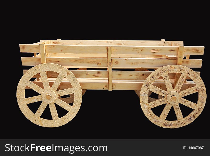 Wooden cart