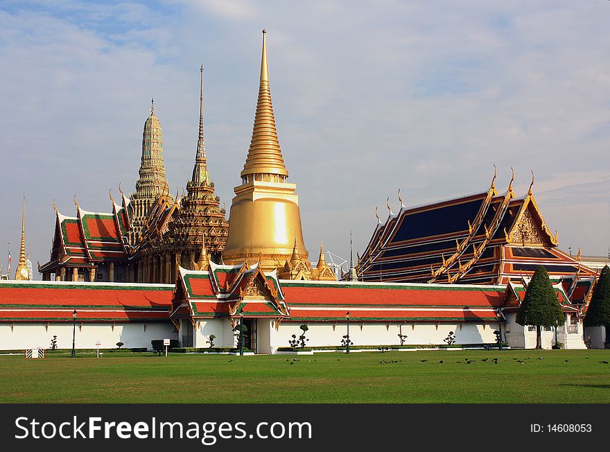 The landmark of Bangkok Thailand. The landmark of Bangkok Thailand
