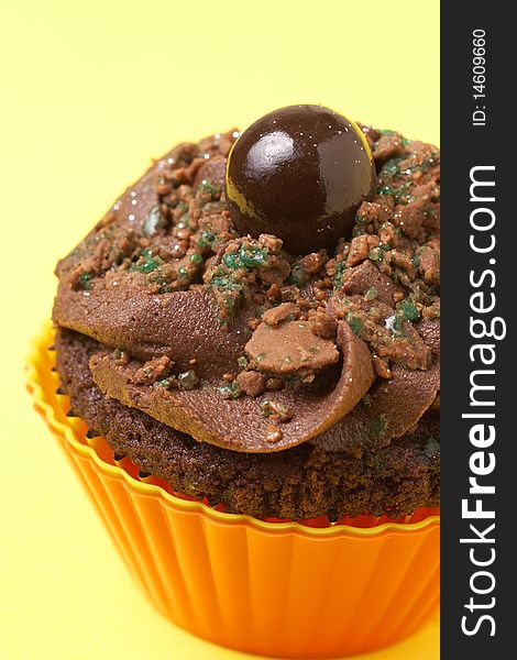 Miniature Chocolate Cupcake