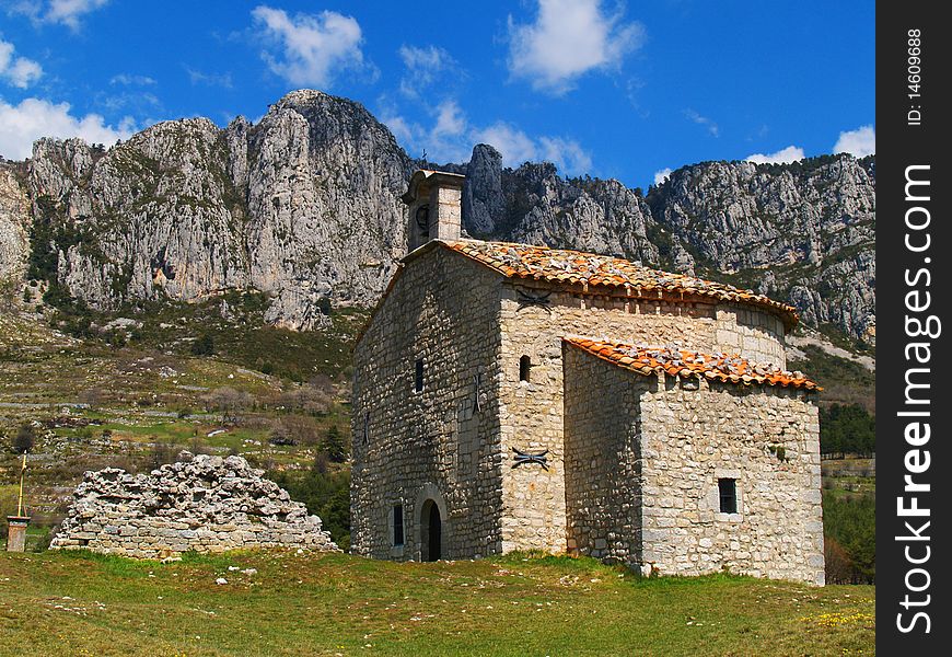 A chapel in Provence, France