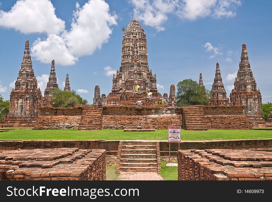 Ayutthaya, Thailand: Wat Chai Watthanaram