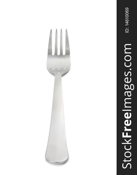 Fork isolated on white background. Fork isolated on white background