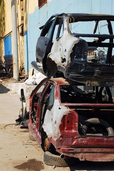 Junk Yard Stock Photo Junk Yard Stock Photo