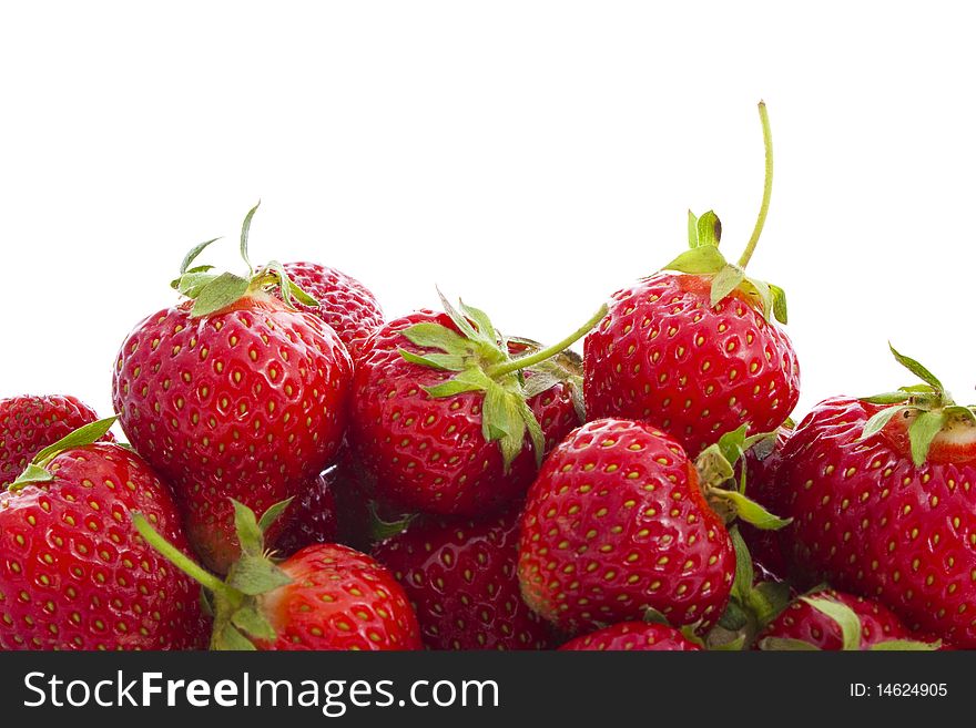 Strawberries Isolated