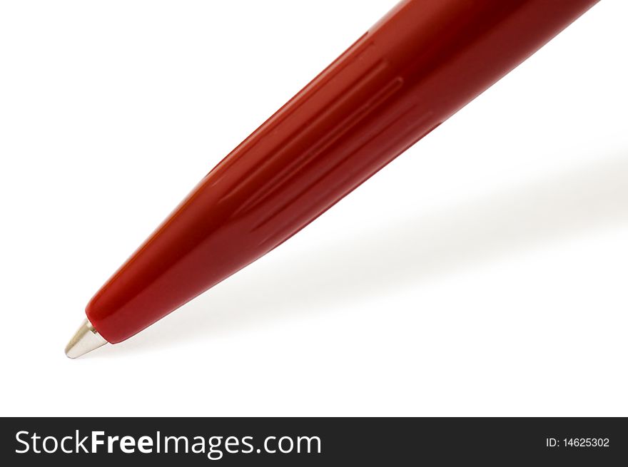 Pen isolated on white background