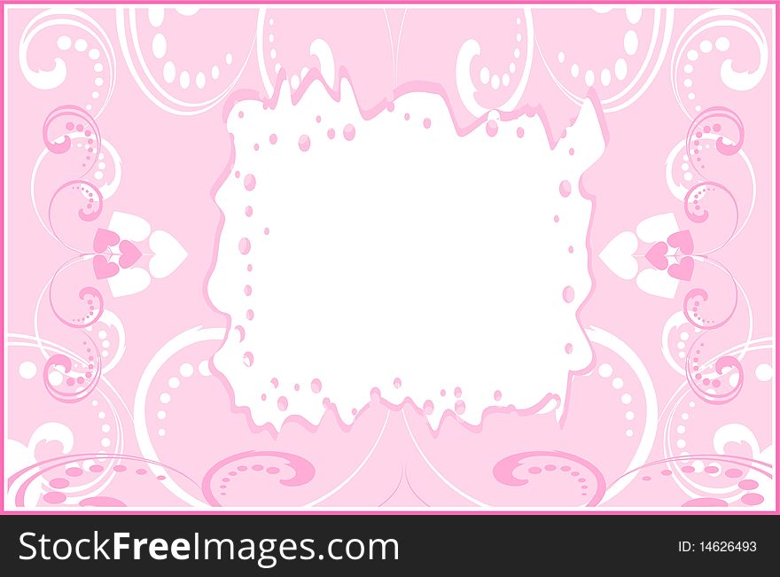 Abstract background with mixed element