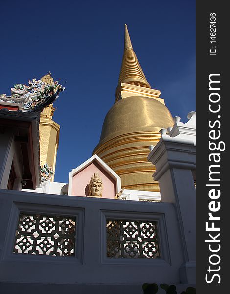 Image of a religious temple in thailand. Image of a religious temple in thailand