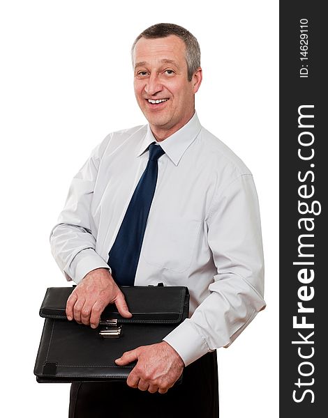 Smiling Senior Businessman