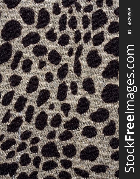 Brown Leopardskin Pattern