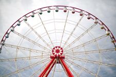 Amusement Park Ferris Wheel Royalty Free Stock Image