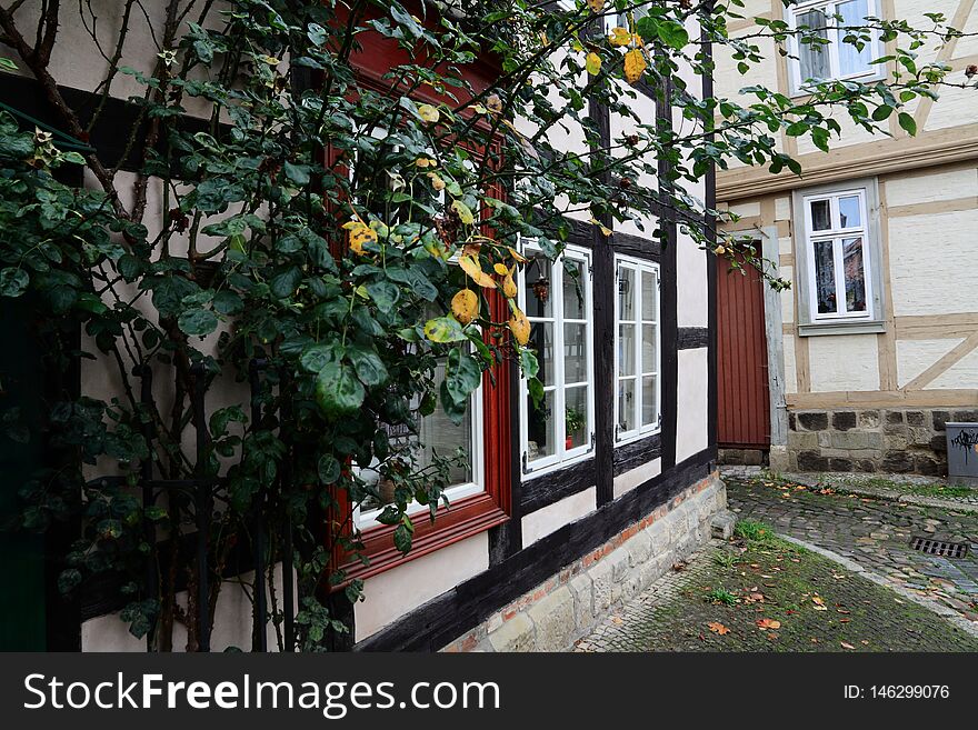 The old town of Quedlinburg