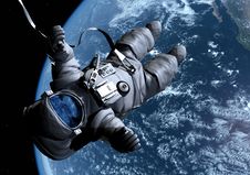 The Space Ship Royalty Free Stock Photography The Space Ship Royalty Free Stock Photography