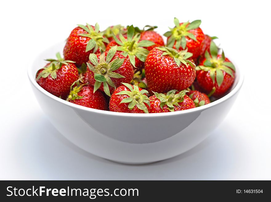 Bowl With Strawberries