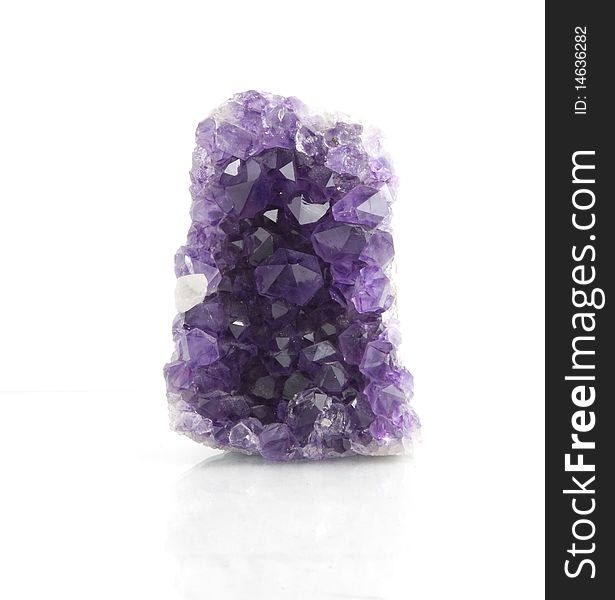 Purple amethyst type of cristal. Purple amethyst type of cristal